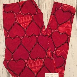 Valentine Leggings By LulaRoe